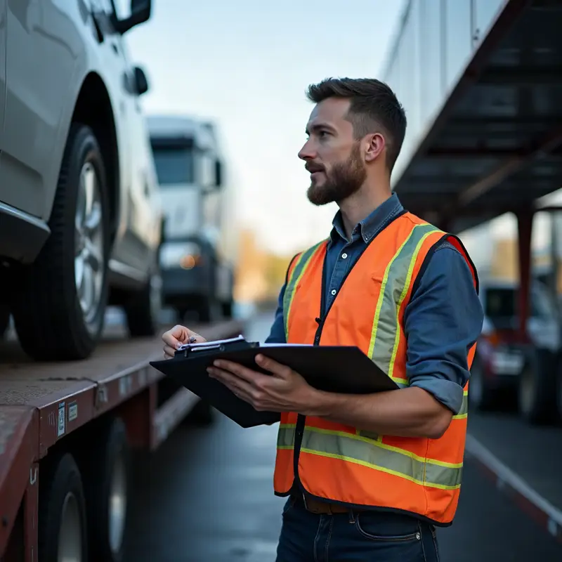 Cars Peak Transport — Auto Transport team at work